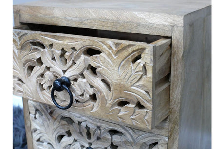2 Drawer Bedside Cabinet