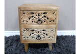 2 Drawer Bedside Cabinet