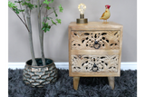 2 Drawer Bedside Cabinet - 10216