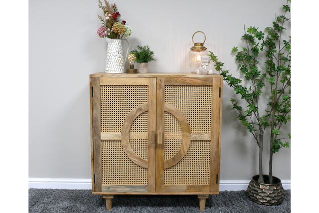Rattan Cabinet - 10218