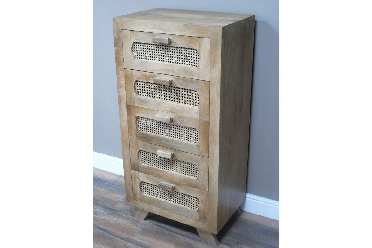 Rattan Chest Of Drawers