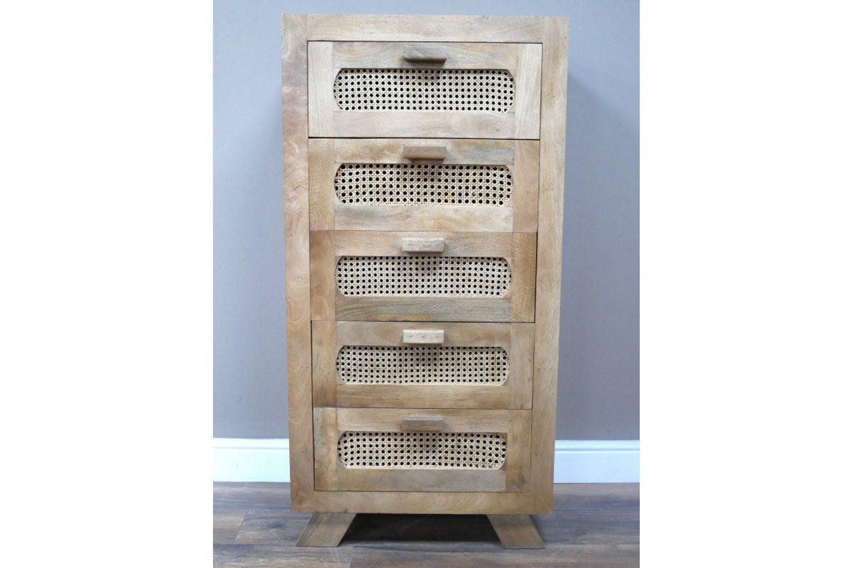 Rattan Chest Of Drawers