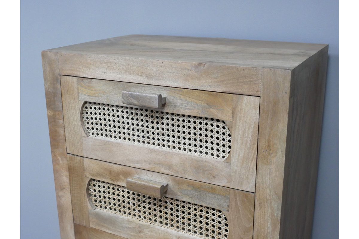 Rattan Chest Of Drawers