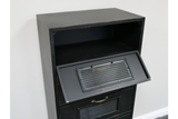 Black Industrial Storage Cabinet - 10380