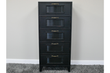 Black Industrial Storage Cabinet - 10380