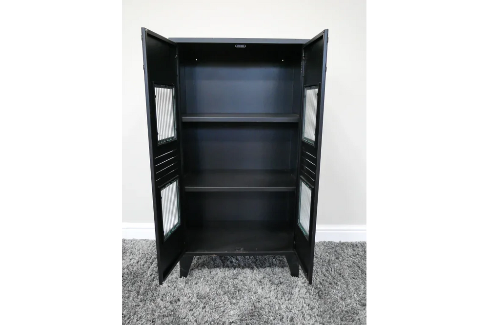Black Industrial Cabinet - 10381