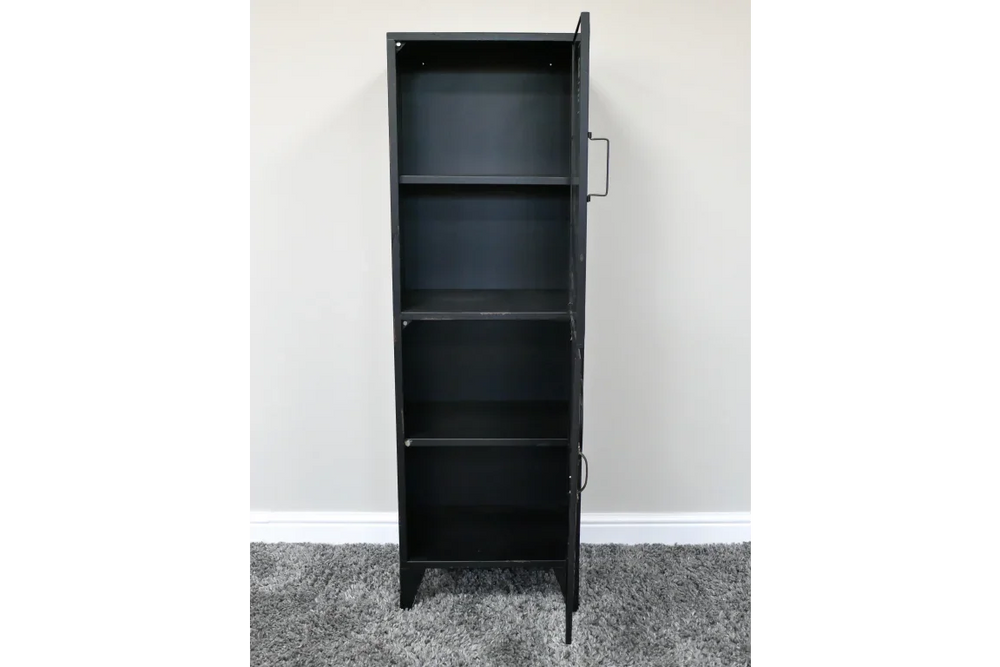 Black Industrial Cabinet - 10382
