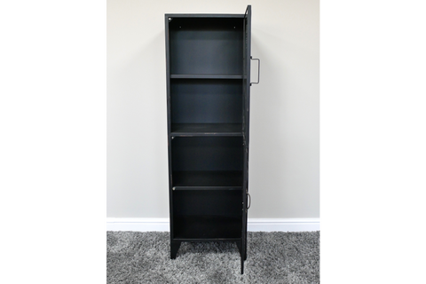 Black Industrial Cabinet - 10382