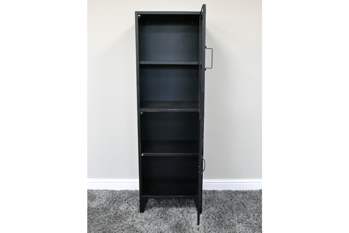 Black Industrial Cabinet - 10382