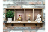 Wall Unit With Hooks - 10386