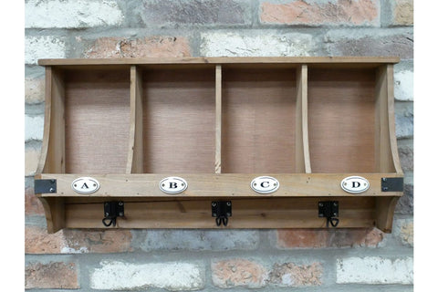 Wall Unit With Hooks