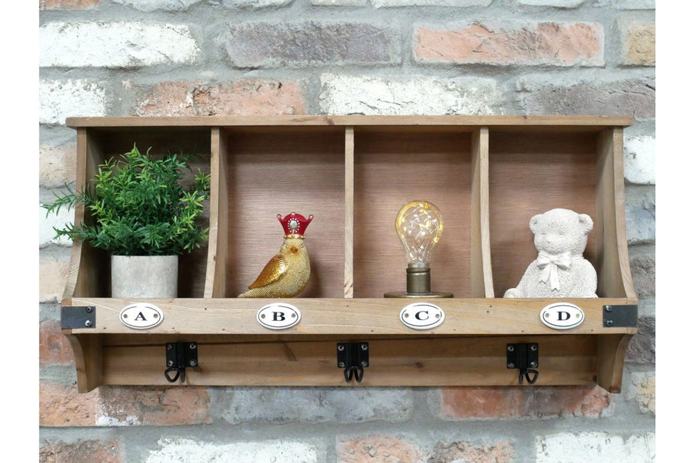 Wall Unit With Hooks