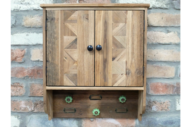 Wall Unit With Hooks - 10389