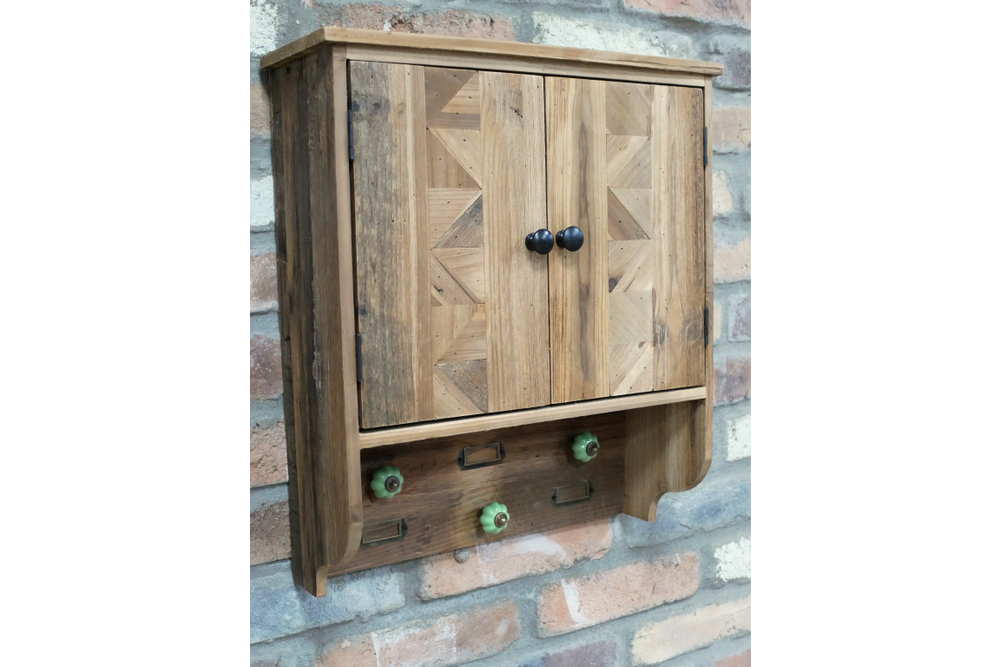 Wall Unit With Hooks - 10389