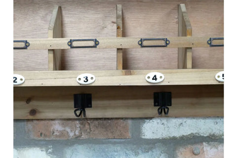 Wall Unit With Hooks
