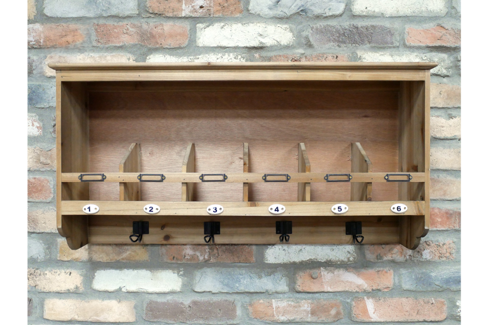 Wall Unit With Hooks - 10390