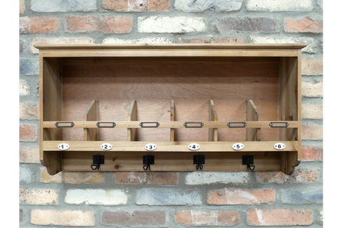 Wall Unit With Hooks - 10390