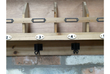 Wall Unit With Hooks - 10390