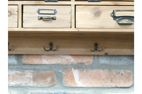 Wall Unit With Hooks - 10391