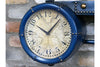 Shelf With Clock & Hooks