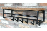 Shelf With Hooks - 10841