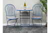 Mosaic Table & Two Chairs - Blue - 10919
