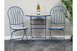 Mosaic Table & Two Chairs - Blue - 10919
