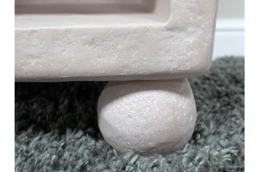 Light Pink Bedside Cabinet - 11059