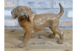 Small Cast Iron Rusty Dog (Tail Up) - 11215