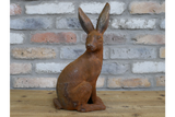 Cast Iron Rusty Rabbit - 11216