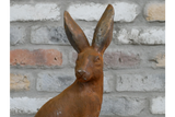 Cast Iron Rusty Rabbit - 11216