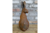 Cast Iron Rusty Rabbit - 11216