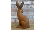 Cast Iron Rusty Rabbit - 11216