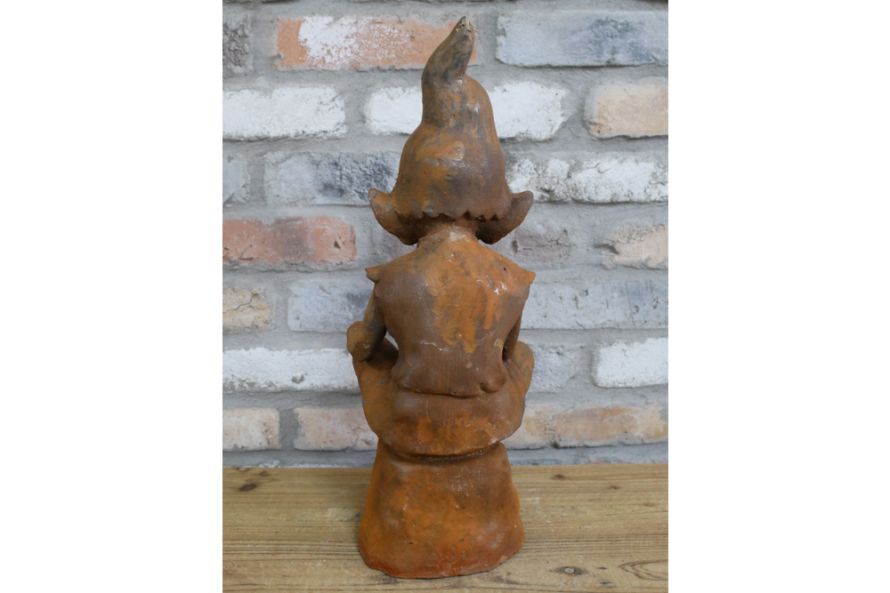 Rusty Cast Iron Elf - 11217