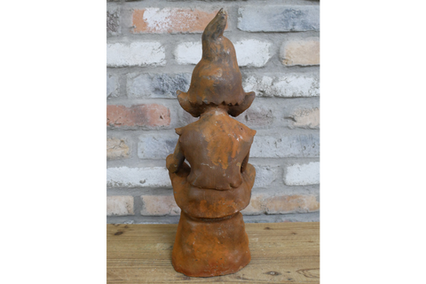 Rusty Cast Iron Elf - 11217