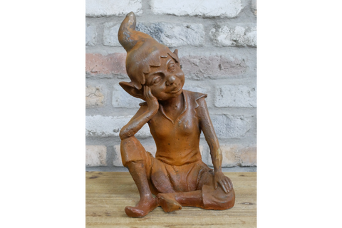 Rusty Cast Iron Elf - 11218