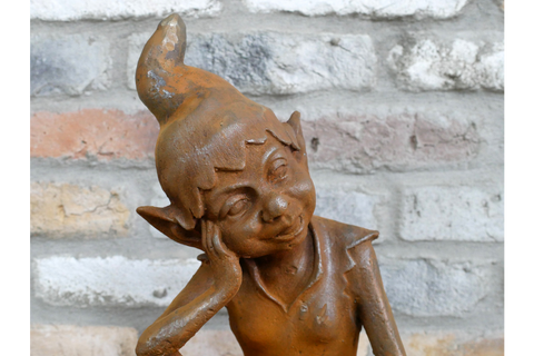 Rusty Cast Iron Elf - 11218