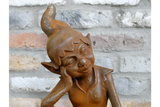 Rusty Cast Iron Elf - 11218