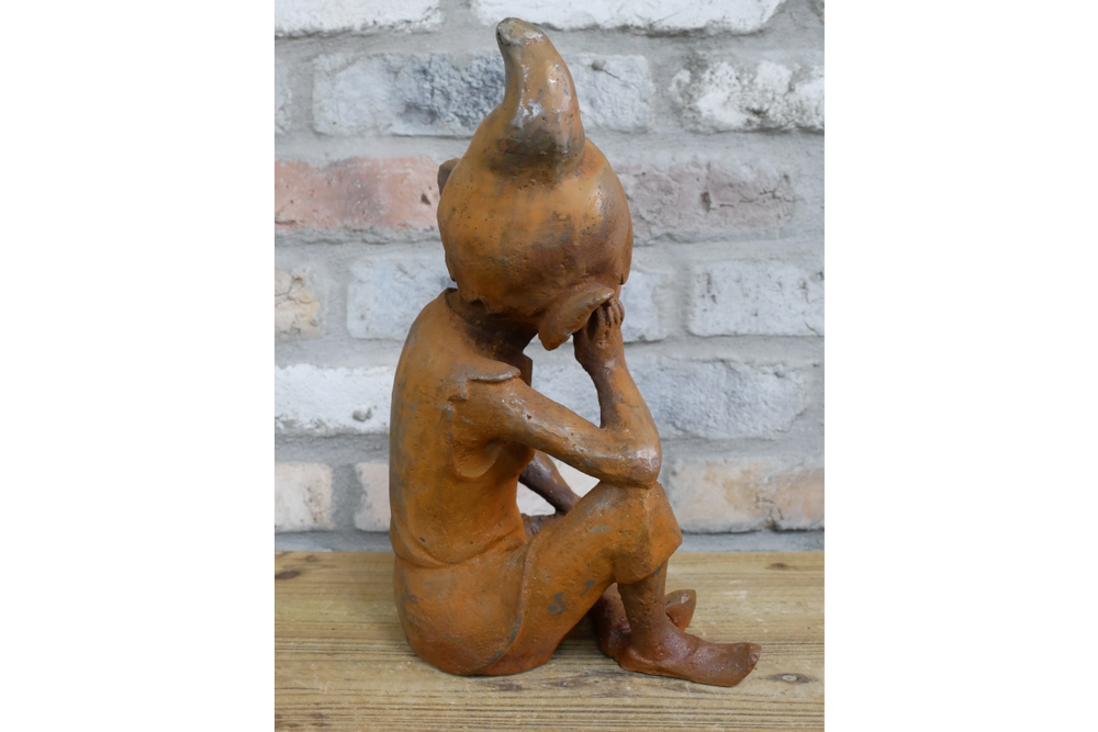 Rusty Cast Iron Elf - 11218