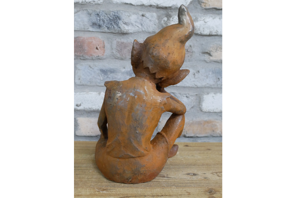 Rusty Cast Iron Elf - 11218