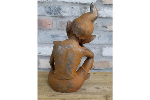 Rusty Cast Iron Elf - 11218
