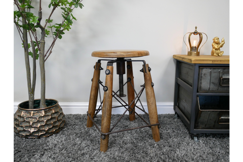 Adjustable Industrial Stool - 11284