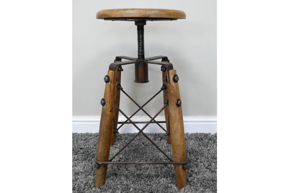Adjustable Industrial Stool - 11284
