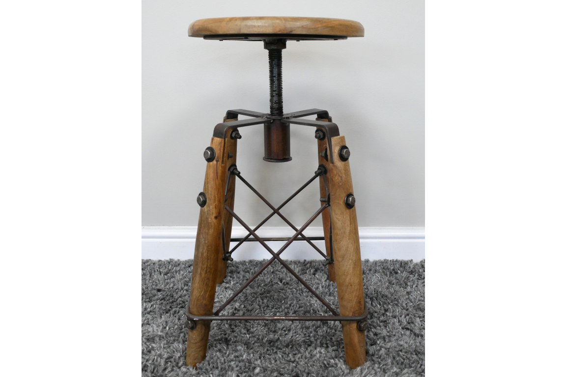 Adjustable Industrial Stool - 11284