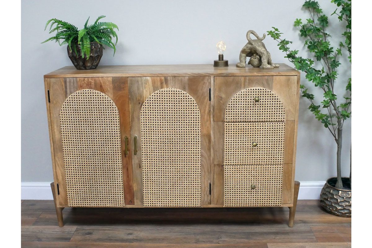 Rattan Sideboard