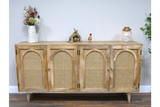 Large Rattan Sideboard - 12042
