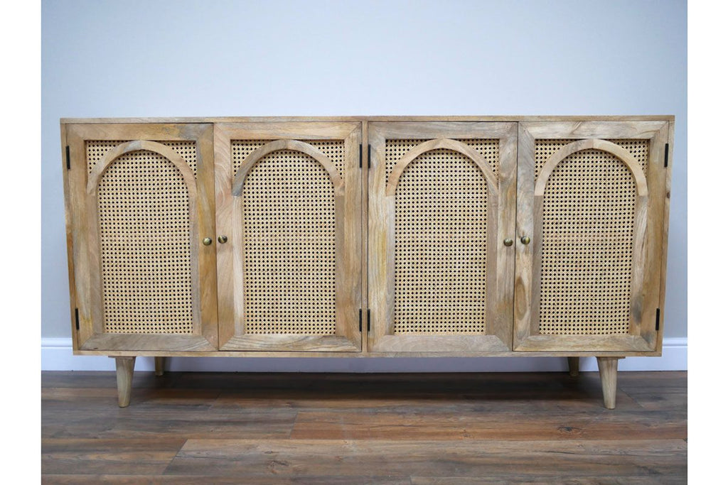 Large Rattan Sideboard
