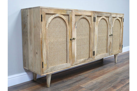 Large Rattan Sideboard