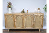 Large Rattan Sideboard