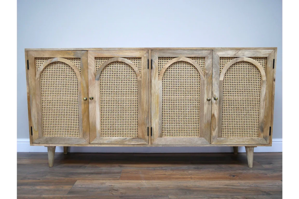 Large Rattan Sideboard - 12042